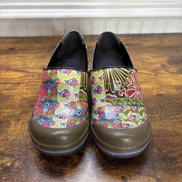 Dansko Floral Multicolor Mules - Picture 14 of 14